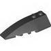 Набор LEGO Wedge 6 x 2 Left with Silver Windscreen Print [10026], Черный