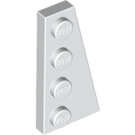 Набор LEGO Wedge Plate 4 x 2 Right, Chrome Gold
