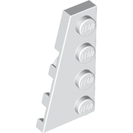 Набор LEGO Wedge Plate 4 x 2 Left, Chrome Gold