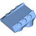 Набор LEGO Brick, Modified 2 x 2 No Studs, Sloped with 3 Side Pistons Raised and '80', Red/White/Black/Blue Print, Medium Blue