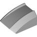 Набор LEGO Slope Curved 2 x 2 Lip, No Studs with Dark Red Panels, Black Grill, Republic Insignia Print [7261], Светлый сине-серый