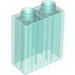 Набор LEGO Duplo, Brick 1 x 2 x 2 with Krab Sebastian Print, Trans-Light Blue