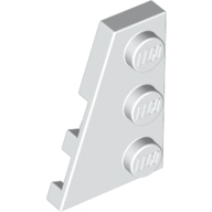 Набор LEGO Wedge Plate 3 x 2 Left, Chrome Gold