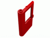 Набор LEGO Door 1 x 4 x 5 Train Left with Green Stripe, Train Logo and Rivets Print [4512], Темно-серый