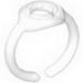 Набор LEGO Clikits Ring, Narrow Band with Hole in Top, Fits Child's Finger, Trans-Very Lt Blue