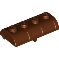 Набор LEGO Treasure Chest Lid [Thick Hinge], Коричневый