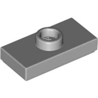 Набор LEGO Plate Special 1 x 2 with 1 Stud with Groove (Jumper), Chrome Gold