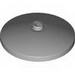 Набор LEGO Dish 4 x 4 Inverted [Radar] with Vault Door Print [4854], Светлый сине-серый