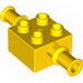 Набор LEGO Duplo, Brick 2 x 2 with Digger Bucket Arm Holder, Желтый