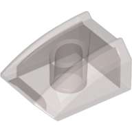Набор LEGO Brick Curved 2 x 2 Lip, No Studs, Chrome Gold