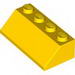 Набор LEGO Slope 45В° 2 x 4 with '268', Map Lines, Bar Gauges Print, Желтый