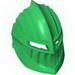 Набор LEGO Large Figure Visor, Rascus with Gold Print, Зеленый