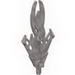Набор LEGO Bionicle Weapon Bladed Spear End, Pearl Light Gray