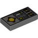 Набор LEGO Tile 1 x 2 with Joystick and Vehicle Control Panel Print, Темно-серый