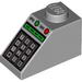 Набор LEGO Slope 45В° 2 x 1 with Green and Red Buttons and Keypad Print, Светло-серый