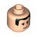 Minifig Head Male Ferrari M. Schumacher Print [Blocked Open Stud]
