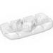 Набор LEGO Clikits Icon, Rectangle 3L with Hole, Silver 'Friends' Print, Trans-Purple