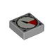 Набор LEGO Tile 1 x 1 with White and Red Gauge Print, Светло-серый