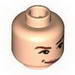 Minifig Head Dual Sided HP Hermione with Awake / Asleep Print [Blocked Open Stud]