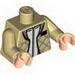 Torso SW Checkered Jacket with White Undershirt Print (Leia) / Tan Arms / Light Flesh Hands