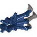 Bionicle Foot Piraka Clawed with Pearl Light Gray Talons [Dark Blue]