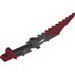 Bionicle Weapon Vahki Staff of Confusion, Marbled Black Pattern