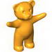 Набор LEGO Teddy Bear - Arms Up, Светло-сиреневый