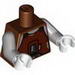 Torso SW Dengar Print / Light Bluish Gray Arms / White Hands