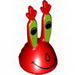 Minifig Head Modified Mr. Krabs