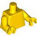 Набор LEGO Torso Plain / Yellow Arms / Yellow Hands, Черный