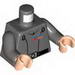 Torso SW Imperial Officer 2 (Grand Moff) Print / Dark Bluish Gray Arms / Light Flesh Hands