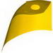 Набор LEGO Minifig Cape Cloth, Standard with Yellow and Blue Sides (Lando Calrissian), Желтый