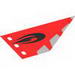 Plastic Flag with Avatar Fire Nation Red Print [3829]