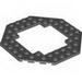 Набор LEGO Plate Special 10 x 10 Octagonal Open Center, Светлый сине-серый