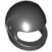 Набор LEGO Minifig Helmet Standard with Silver Stripes and Harlequin Diamond Print, Черный