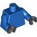 Набор LEGO Torso Plain / Blue Arms / Black Hands, Неизвестный