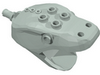Набор LEGO Animal Serpent Head with Scales Print (Basilisk), Sand Green