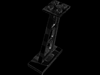 Набор LEGO Support 2 x 4 x 5 Stanchion Inclined, 3mm wide posts, Черный
