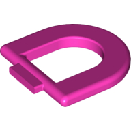 Набор LEGO Duplo Furniture Toilet Rim, Розовый