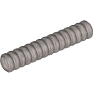 Набор LEGO Hose, Ribbed 7mm D. 5L, Flat Silver