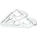 Набор LEGO Belville Accessories - Complete Sprue - Baby Bibs and Spoons, Белый