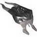 Bionicle Head - Barraki Mantax, Marbled Pearl Light Gray Pattern