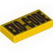 Tile 1 x 2 Engraved Code for 8100-1