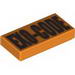 Tile 1 x 2 Engraved Code for 8101-1
