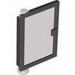 Набор LEGO Door 1 x 4 x 5 Left with Trans-Black Glass, Черный