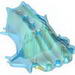 Bionicle Head, Barraki Carapar, Marbled Glow In Dark Pattern