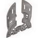 Набор LEGO Bionicle Weapon Double Blade / Shield Half (Toa Mahri Nuparu), Pearl Light Gray