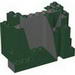 Rock Panel Rectangular 4 x 10 x 6 (aka BURP) with Marbled Dark Green Pattern