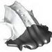Bionicle Head, Barraki Carapar, Marbled Black Pattern