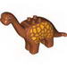 Dinosaur with Body Scales Print